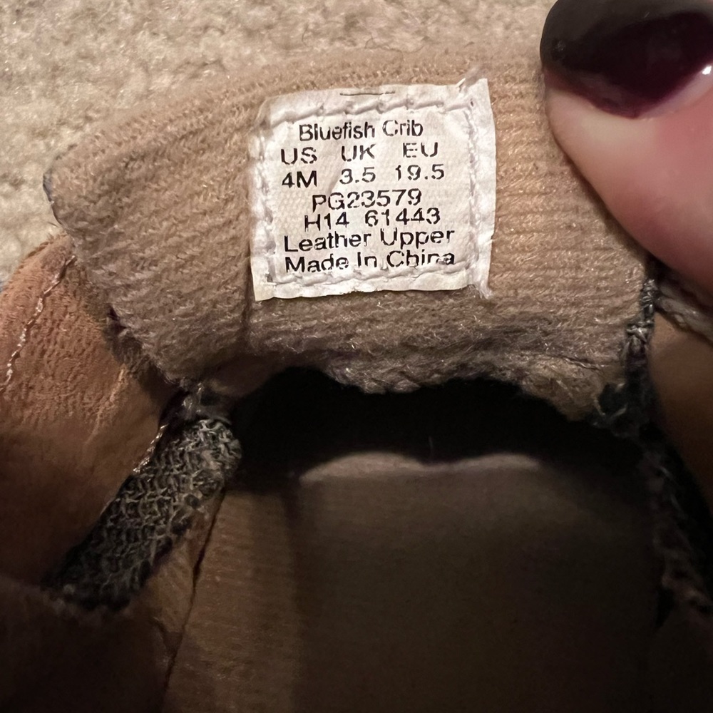 Sperry bluefish baby shoe size 4 - Picture 6 of 6